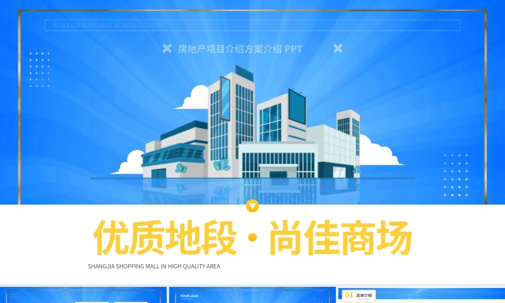 公寓地产商业项目介绍.pptx
