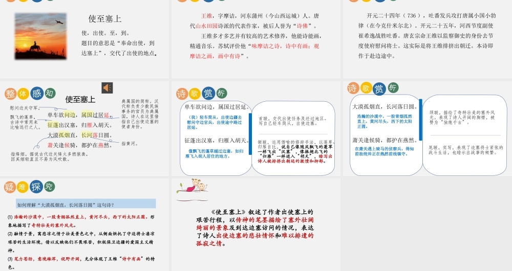《使至塞上》PPT优秀课程下载.pptx