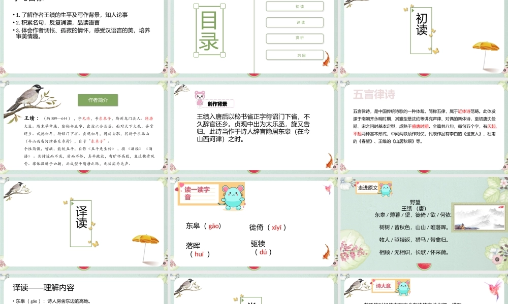 《野望》PPT免费课程下载.pptx