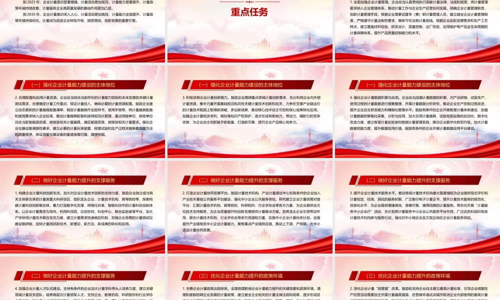 学习2023《关于促进企业计量能力提升的指导意见》重点内容PPT课件（带内容）.pptx