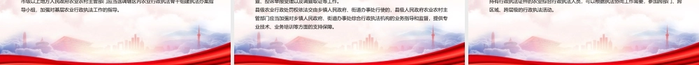 学习2023《农业综合行政执法管理办法》重点内容PPT课件（带内容）.pptx