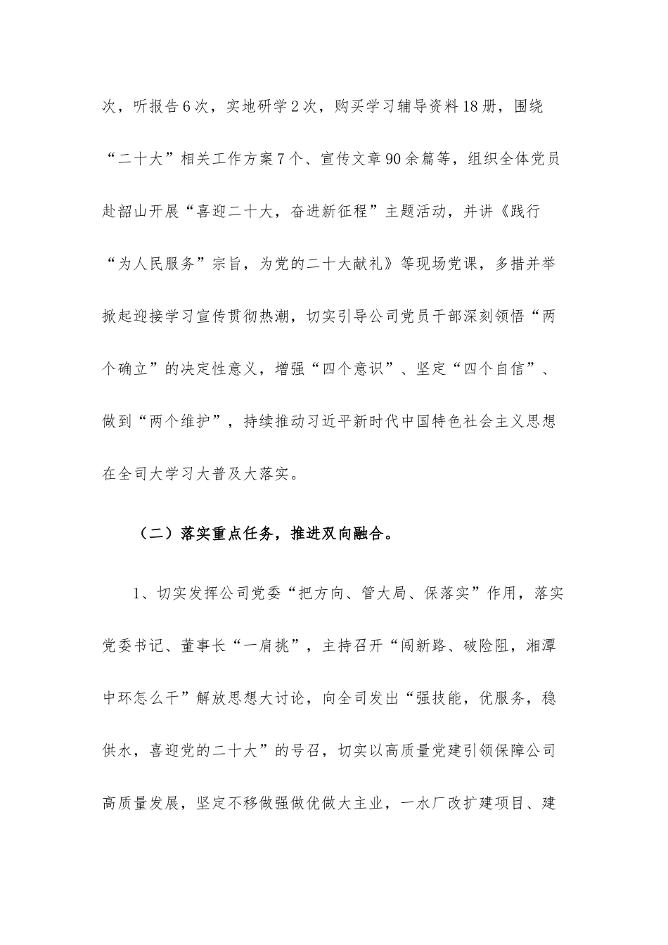 踔厉奋发、勇毅前行以高质量党建引领保障公司高质量发展——在公司2023年度工作会议上的讲话.docx_第3页