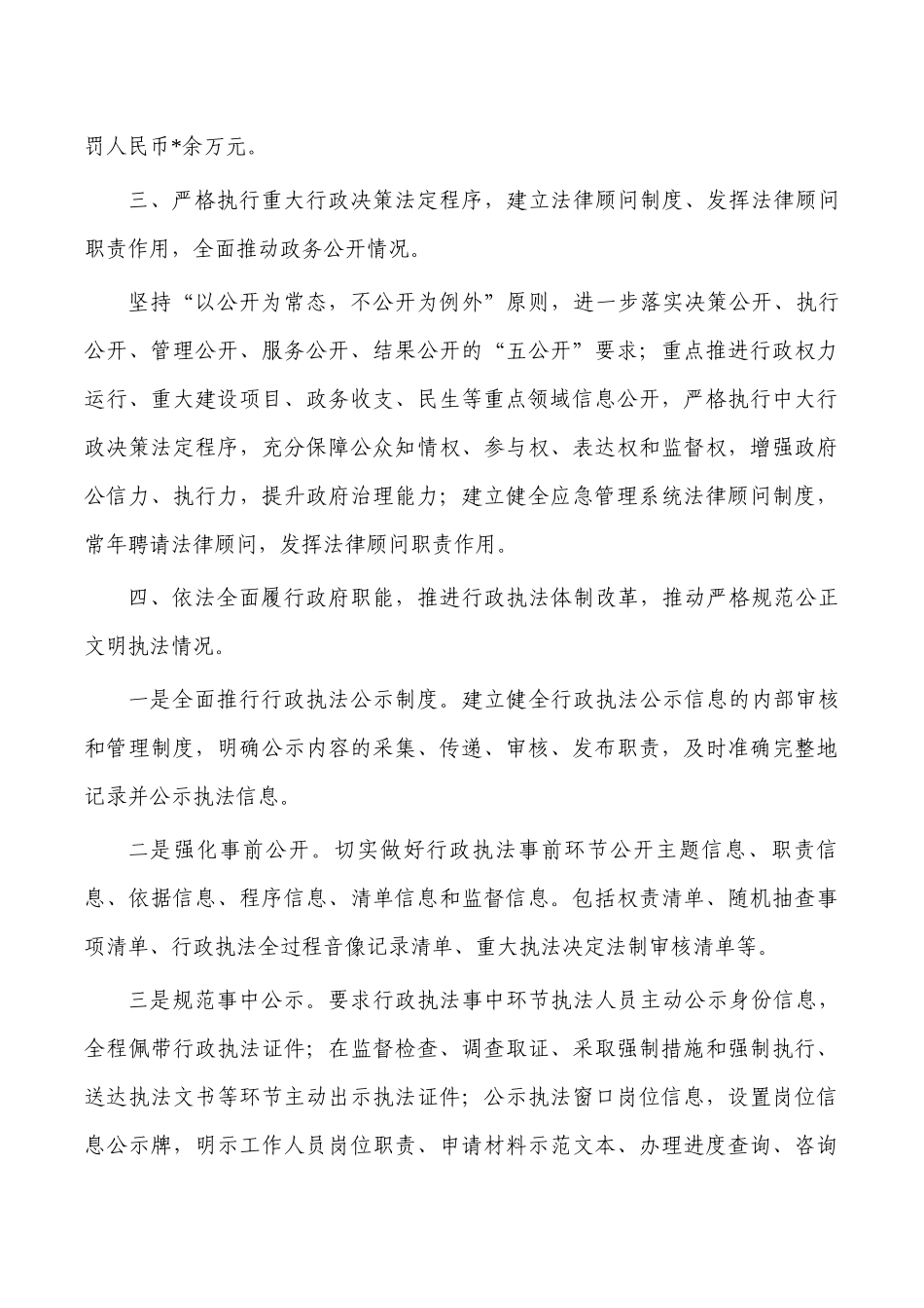 应急履行法治建设总结述职报告.docx_第3页