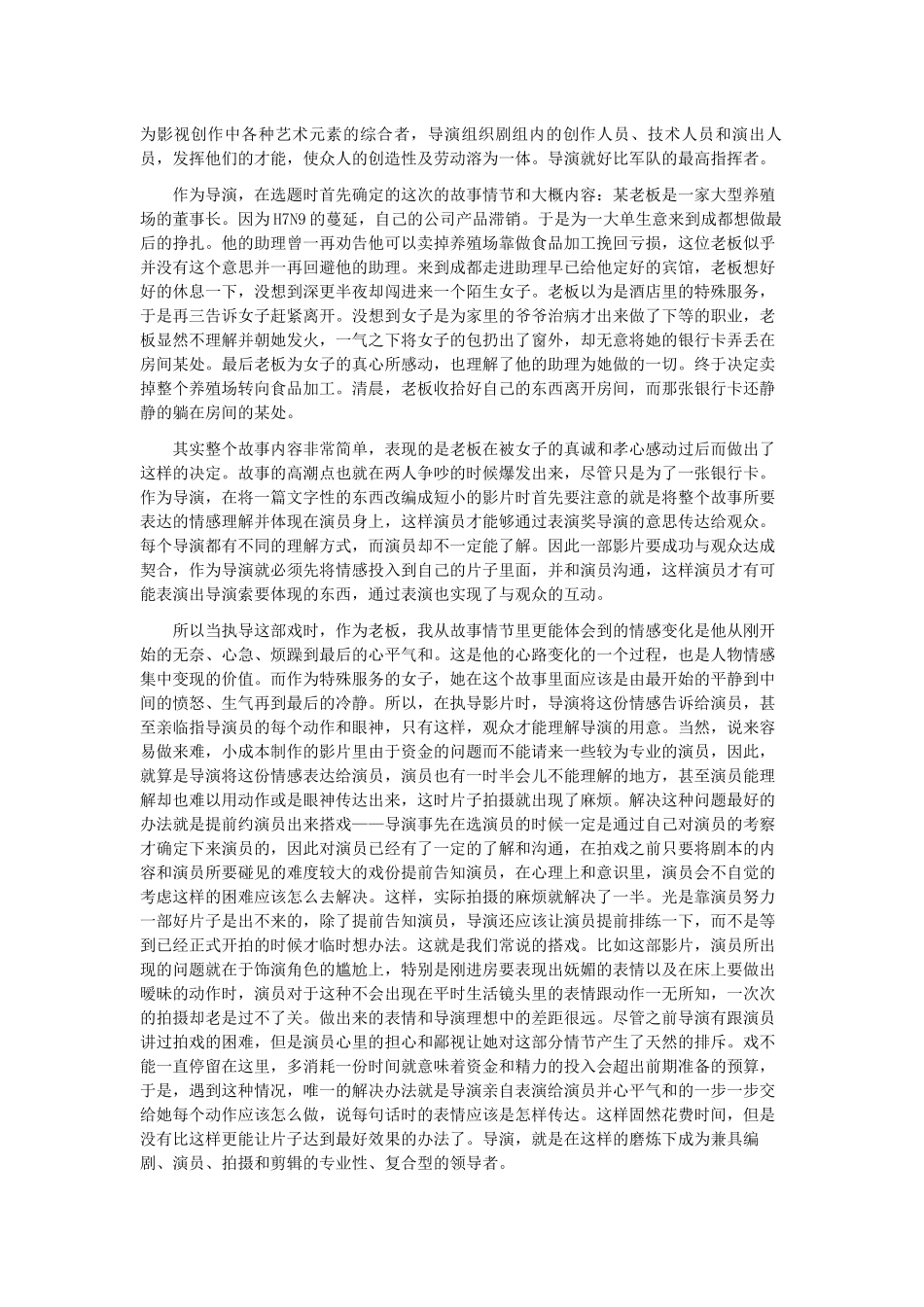 影视编导编辑毕业论文模板.docx_第3页