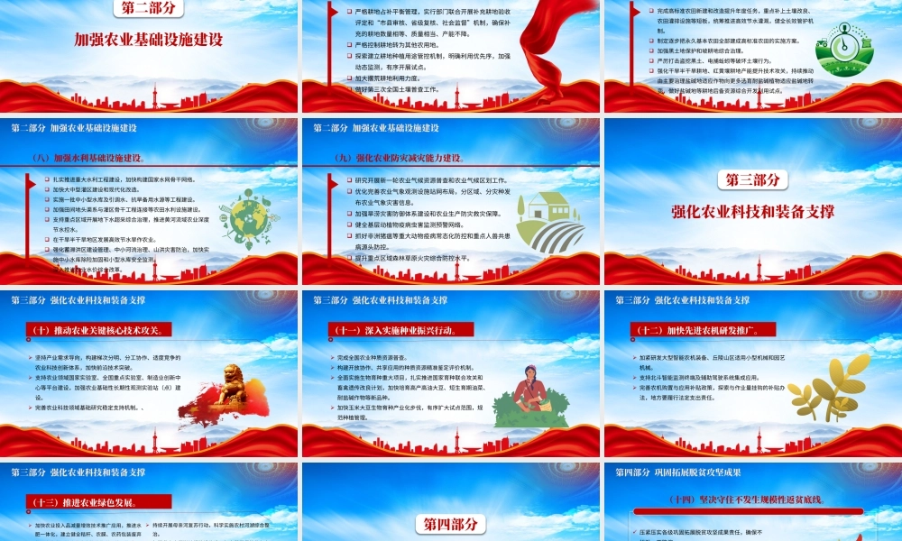 深入学习2023一号文件PPT《关于做好2023年全面推进乡村振兴重点工作的意见》重点内容学习PPT课件（带内容）.pptx