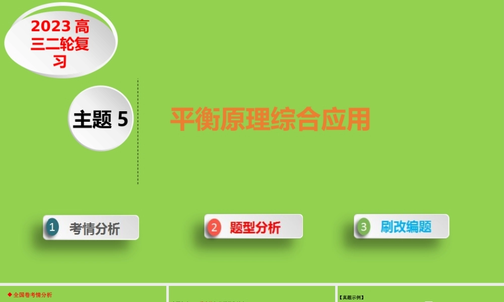 2023年高考化学二轮复习建议.pptx