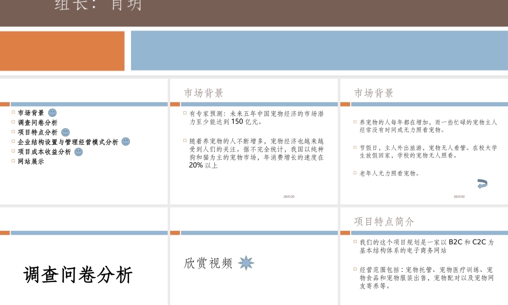 宠物寄养商业计划书.ppt