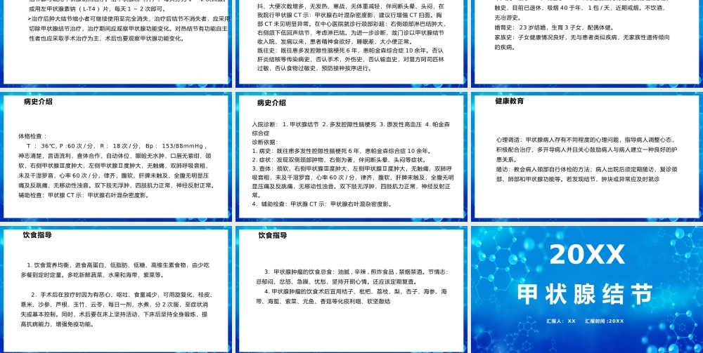 蓝色甲状腺结节介绍.pptx