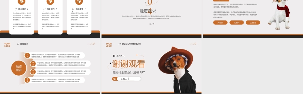 萌宠计划宠物行业商业计划书PPT.pptx