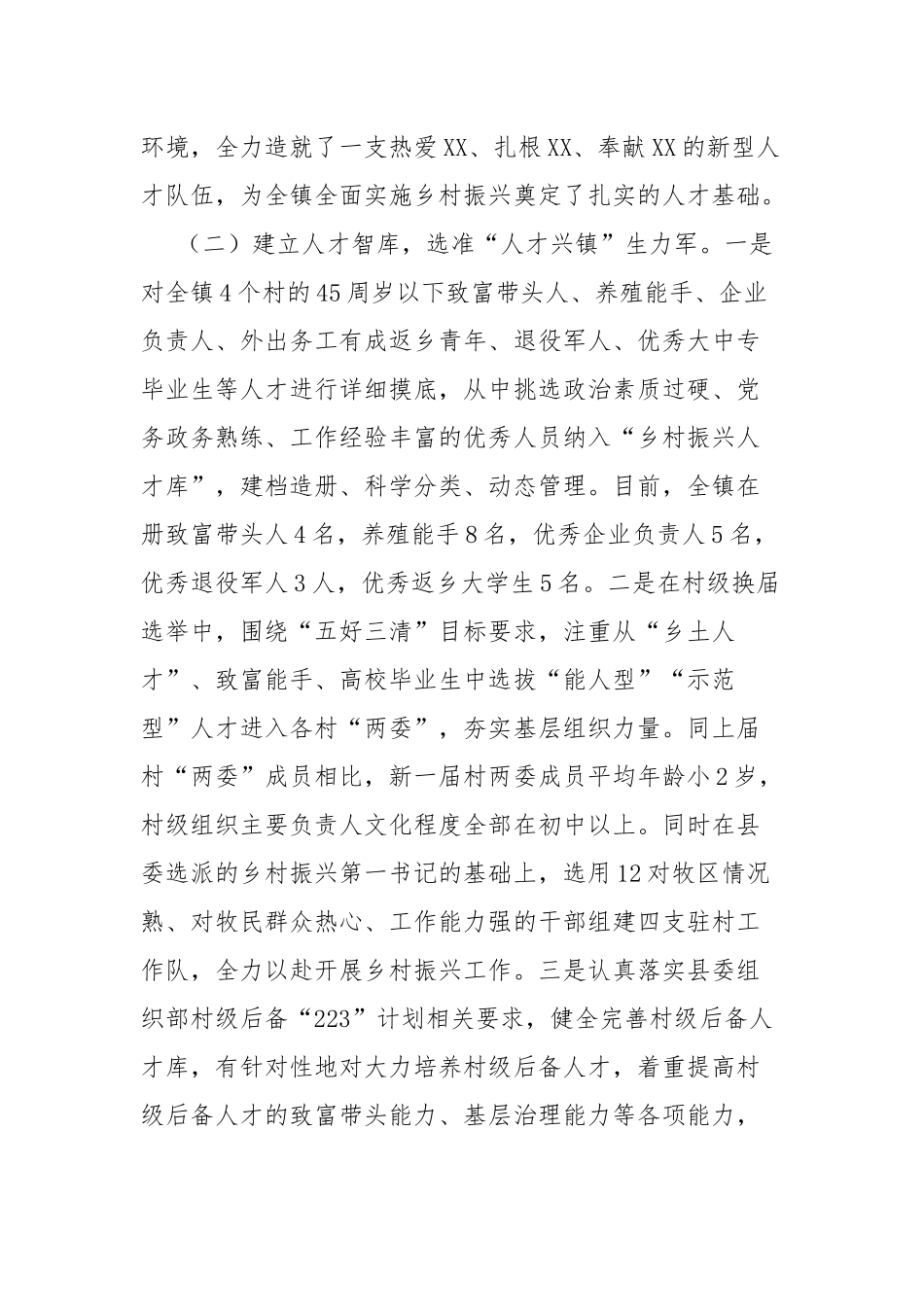 乡村振兴人才工作总结.docx_第2页