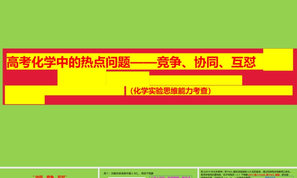 2023年高考化学实验中的热点问题.pptx