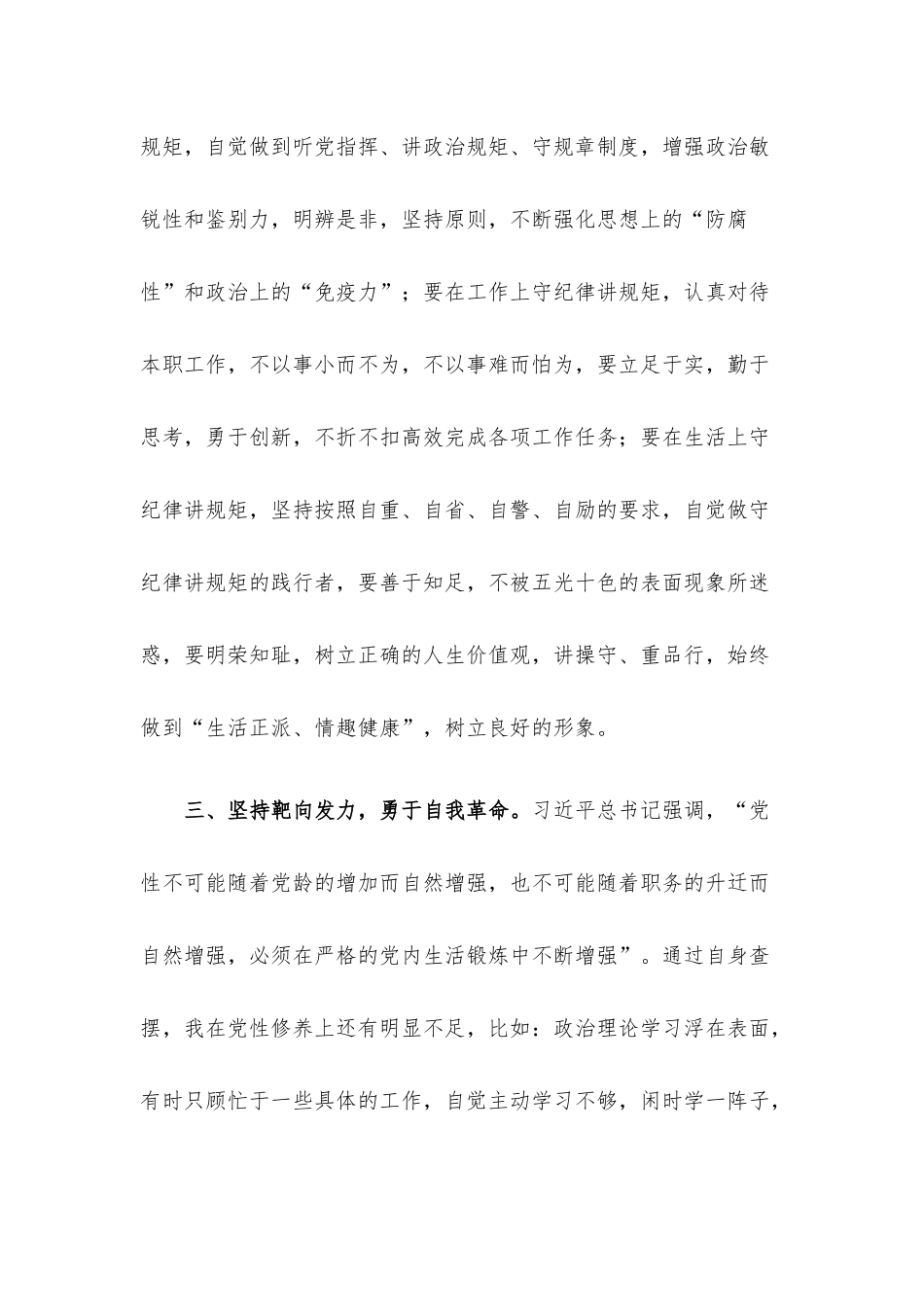 座谈发言：坚持严字当头 勇于自我革命.docx_第3页