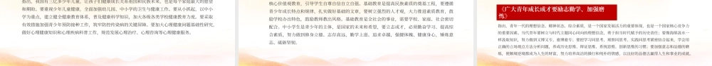 红色党政论党的青年工作PPT模板.pptx