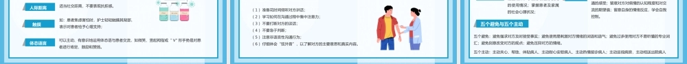 蓝色卡通风护患沟通技巧培训PPT模板.pptx