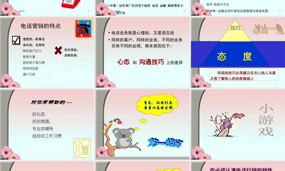 电话营销讲座培训课件PPT.ppt
