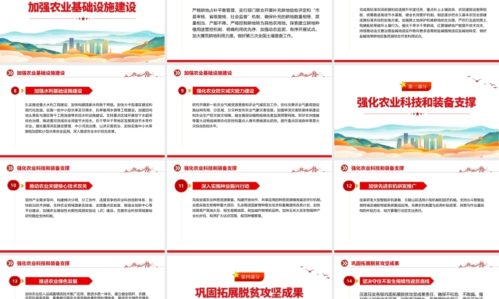 关于做好2023年全面推进乡村振兴重点工作的意见PPT模板.pptx