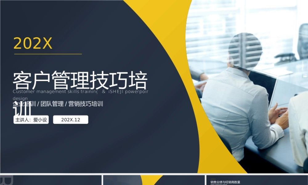 客户管理营销技巧培训ppt模板.pptx