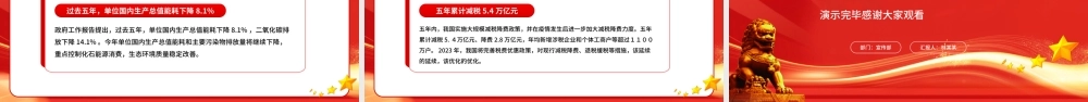 党政风数读2023全国两会党课PPT模板.pptx