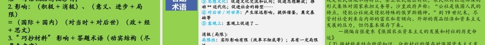 高考历史主观题答题策略2023年3月.pptx