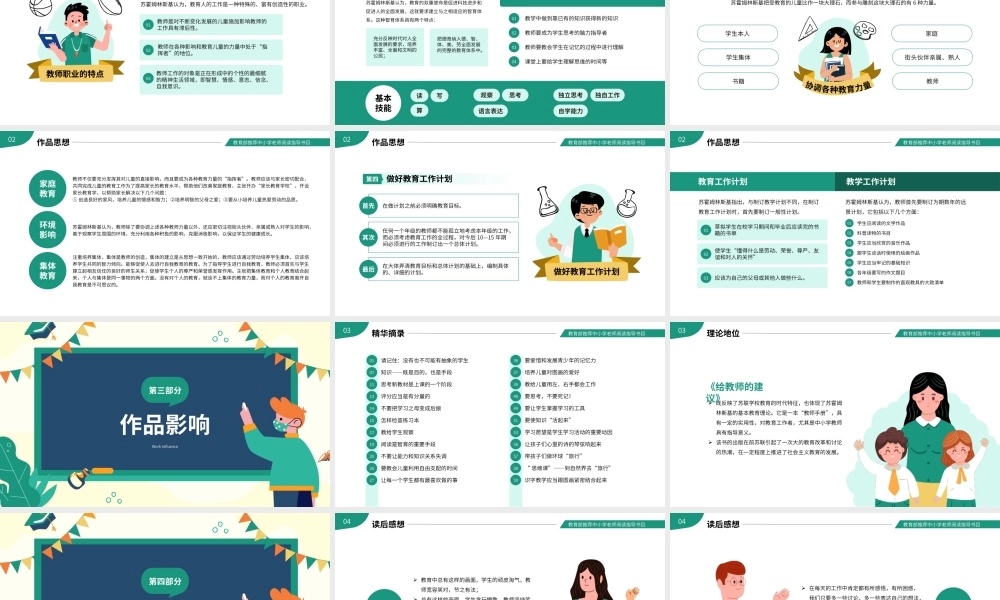 《给教师的100条建议》读书分享名著导读PPT.pptx