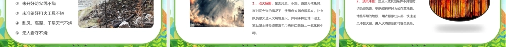 森林火灾重防范严控火源是关键PPT森林防火公益宣传PPT防火安全无小事时时处处需留心PPT课件（带内容）.pptx