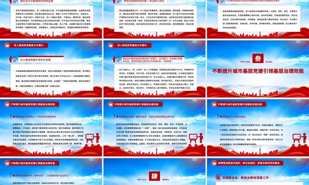 如何做好2023年基层党建工作PPT研究破解基层党建难题细化落实年度重点任务PPT课件（带内容）.pptx