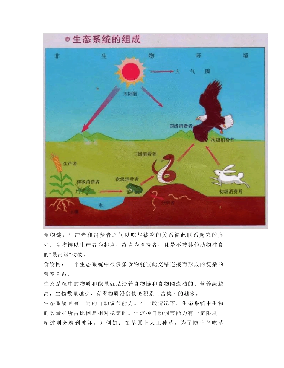 初中生物知识点总结,90%的考点都在这!(2).pdf_第3页