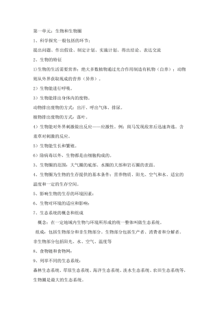 最全初中生物知识点总结.pdf