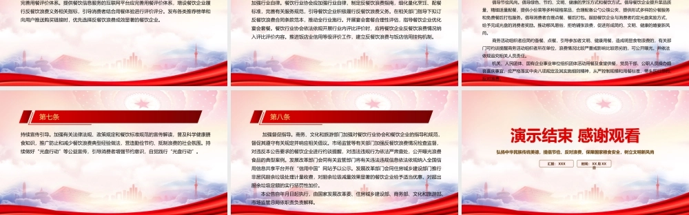 2023《关于防止和减少餐饮浪费的公告(征求意见稿)》重点内容学习PPT课件（带内容）.pptx