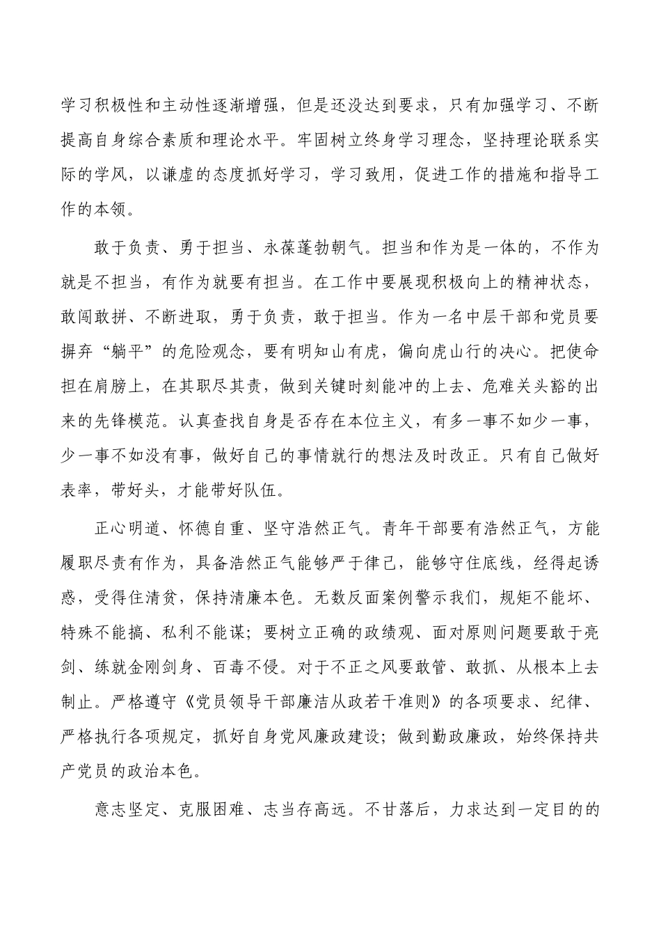 提底气定志气扬正气体会发言.docx_第2页