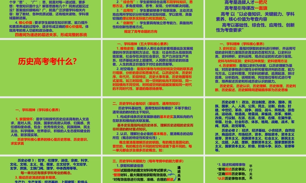 基于核心素养的2023年高考历史复习备考策略.pptx