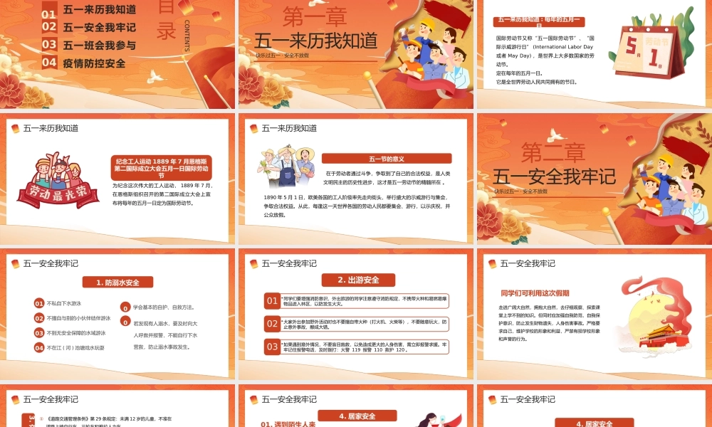 2023年五一劳动节安全教育ppt课件.pptx
