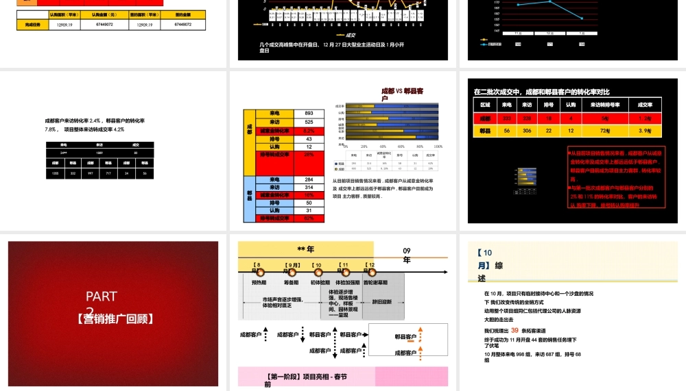 龙湖-成都龙湖弗莱明戈项目年终总结及计划 .pptx