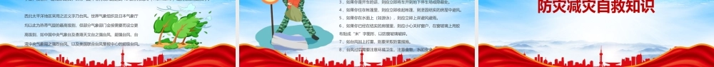 2023年全国防灾减灾日PPT护航高质量发展防范灾害风险PPT汶川地震十五周年PPT课件（带内容）.pptx