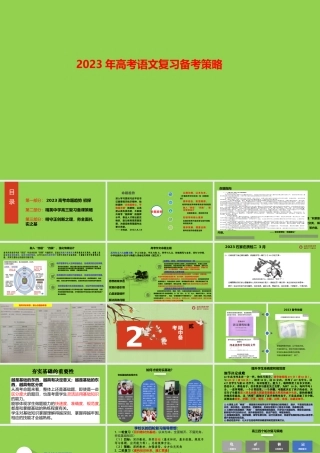 2023年高考语文复习备考策略.pptx