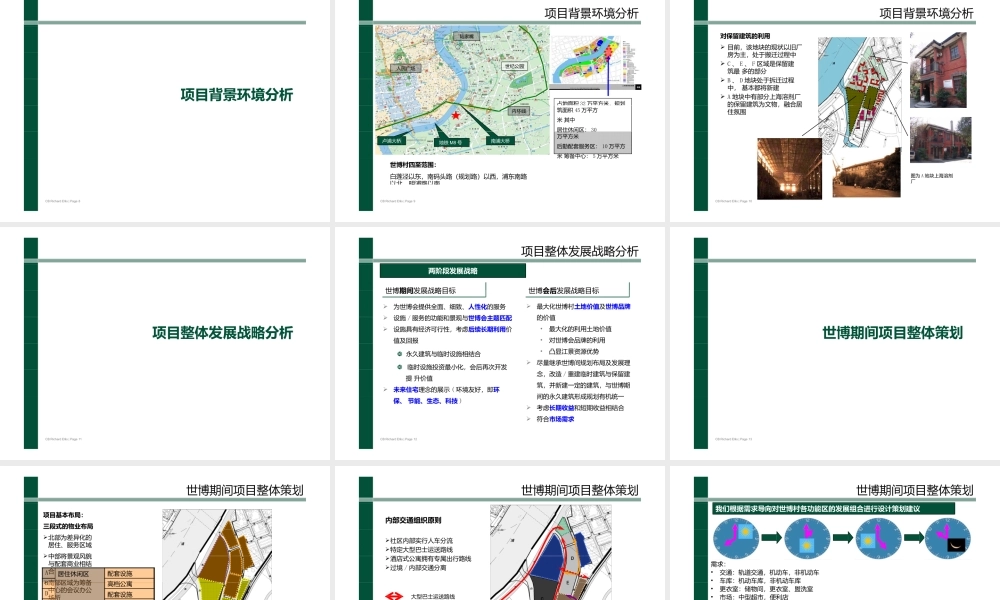 世邦伟理士-上海世博园项目策划报告.pptx