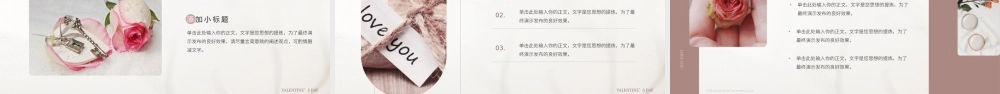 粉棕色小清新520浪漫情人节.pptx