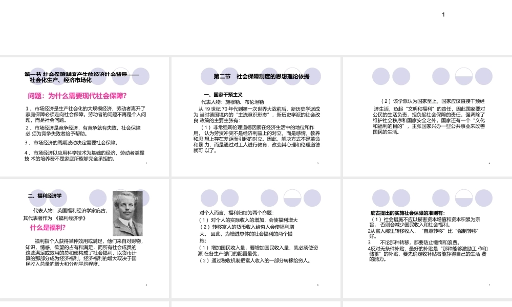 社会保障制度的产生和发展.pptx