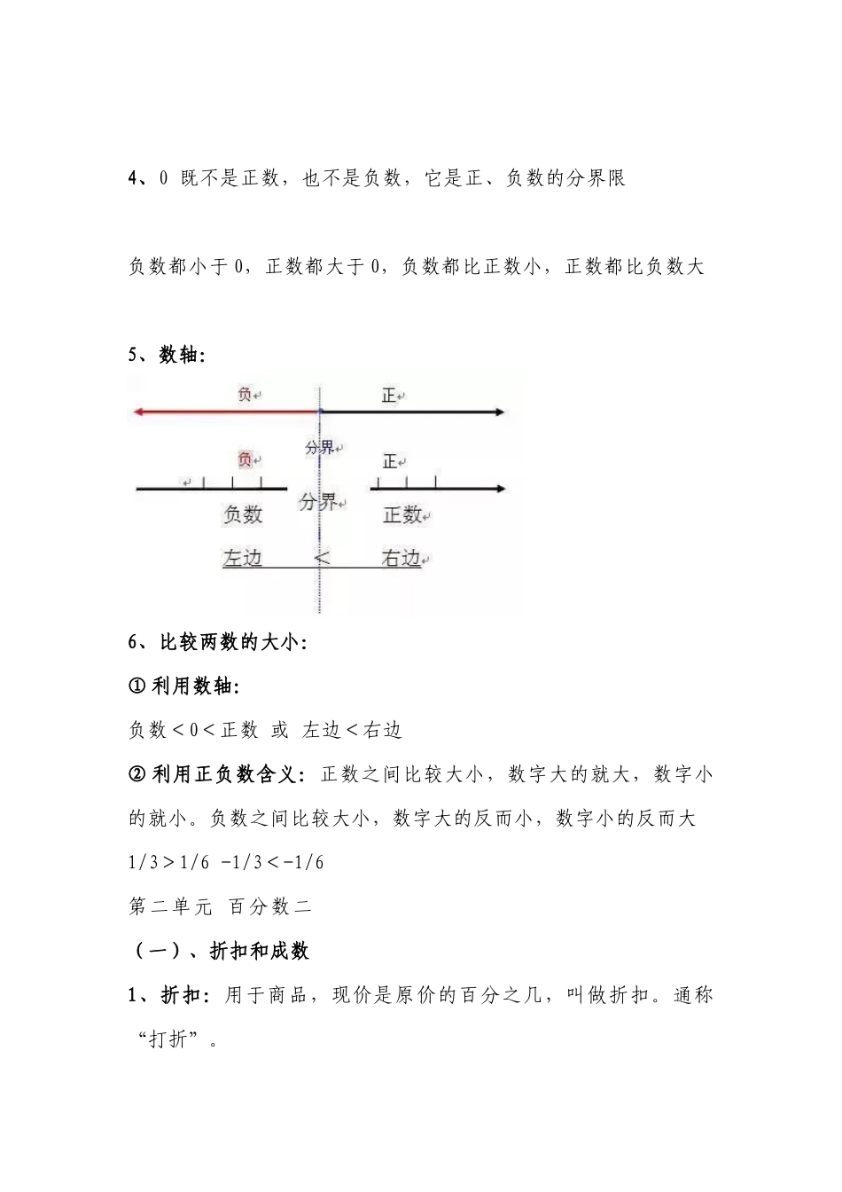 人教版数学六年级下册期中单元知识点汇总.docx_第2页