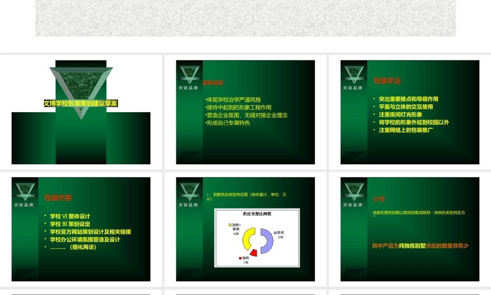 中航云岭高尔夫别墅策划案包含设计.pptx