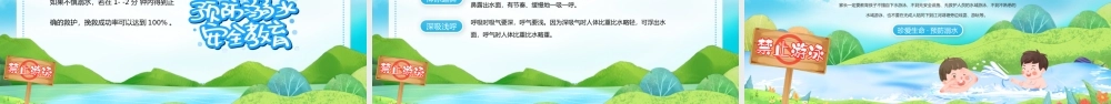 防溺水“六不准”安全常识需牢记教育主题课件.pptx