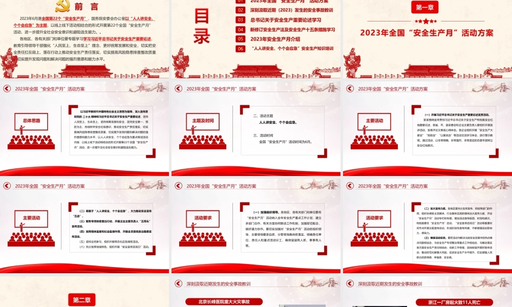 人人讲安全个个会应急2023安全生产月专题解读PPT.ppt
