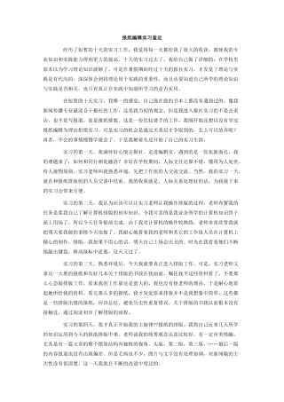 报纸编辑实习鉴定.doc