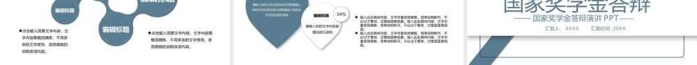 灰蓝简约大学生国家奖学金申请答辩演讲稿.pptx