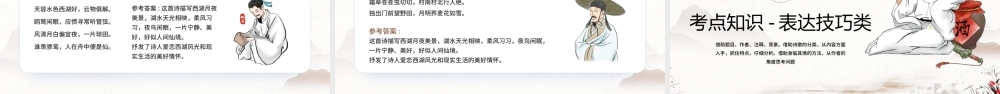 黄色中国风高考诗歌鉴赏.pptx