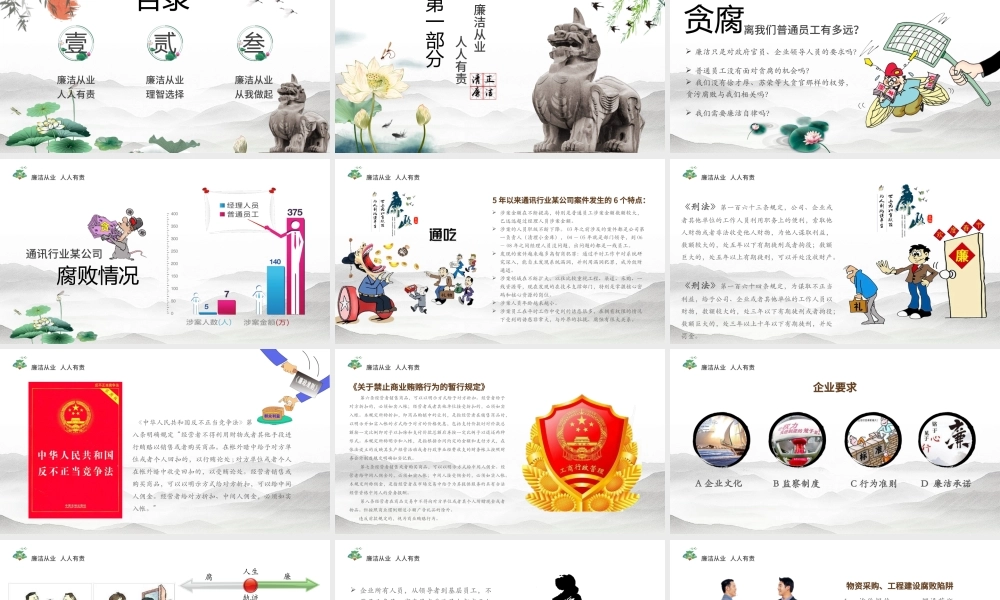 廉洁模版 (10).pptx