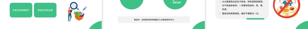 食品安全教育课件PPT模板(含具体内容).pptx