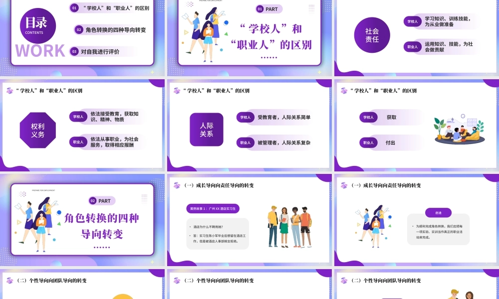 大学生做好就业准备PPT模板(含具体内容）.pptx