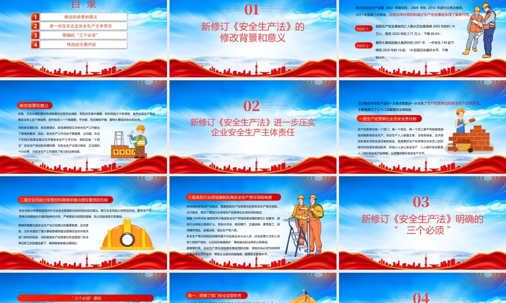 2023年全国安全生产月学好用好《安全生产法》提升安全管理水平专题安全培训PPT课件（带内容）.pptx