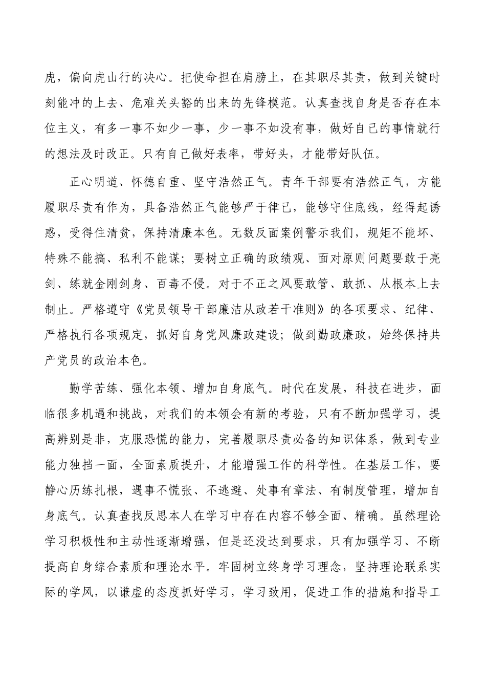 公司提底气保朝气定志气扬正气交流发言.docx_第2页